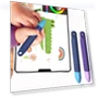 Universal Capacitive Stylus with Anti-Roll Protection — Styluses & Digital Pens, EDC Toy