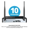 10 Channel Bluetooth Video Home Security Camera System — Security Camera, Night Owl