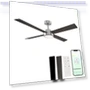 Smart 4-Blade Ceiling Fan with LED Light Kit — Ceiling Fan Lighting Solutions, East Grove Home