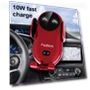 Smart Wireless Car Phone Charger Holder — Dashboard Installation Kits, junzilan