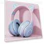 Cat Ear Bluetooth Gaming Headphones — Over-Ear Headphones, SmartGears
