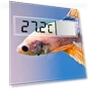 Electronic LCD Digital Aquarium Thermometer — Thermometers, Partition Wall