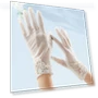 Fashionable Summer Cotton Gloves with Print — Gloves, Co fashion