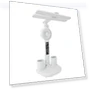 LED Desk Lamp with Fan and Calendar-Clock — Desk & Table Lighting, Koogeelife