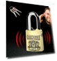 Smart Lock Alarm Padlock — Padlocks & Hasps, MoRub-Japan