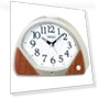 Table Clock Alarm Clock Analog Automatic Lighting by Light Sensor — Clocks, Seiko