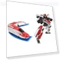 Transforming Robot Shinkansen Shinkalion Z E6 Komachi Red — Interactive Figures & Robots, Hidden Nest