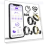 Smart Ring with Charging Case — Wearable Accessories, Good Household Items