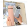 Smart Thermos Water Bottle with Temperature Display — Travel Drinkware, Rainy Hyades