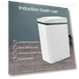 Induction Touch Sensor Trash Can — Kitchen Cans, Chic Interiors