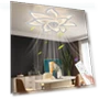 Modern Chandelier Fan with Smart Light — Ceiling Fans, Seahorse Home