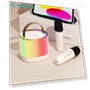 Smart Karaoke Speaker Night Light for Kids — Sing-Along Systems, Modern Home Furnishing