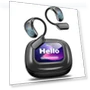 AI Translator Earbuds — Language Translators, Junmaocun