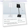 Rechargeable LED Desk Lamp with Touch Switch — Study & Desk Lighting, COOKING-MALL