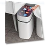 Smart Induction Trash Can with Lid — Kitchen Cans, Serene Greens