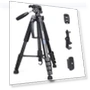 Video Camera Tripod with 3-WAY Head — Camera Supports, MIYAKO