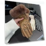Winter Gloves with Touchscreen and Rabbit Fur — Gloves, Super Case