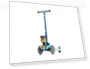 Self-Balancing 3 Wheeled Scooter with Light Up Wheels & Deck — Push Scooters, Voyager