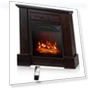 Electric Fireplace with Mantel — Electric Heating Solutions, GOFLAME