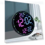 Digital Wall Clock with RGB Light — Alarms & Clocks