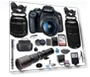 DSLR Camera Bundle with Lenses and Accessories — Lens Bundles, Canon