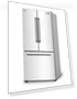 French Door Refrigerator with Built-in Ice Maker — Cooling Solutions, BLACK+DECKER