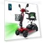 Long Range 4 Wheel Electric Mobility Scooter — Electric Self-Balancing Scooters, MOVEMAGIC