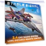 RC Plane with LED Navigation Lights — Remote Control Aircraft, BEZGAR