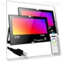 Smart Color Change LED Flood Light — Outdoor Security & Flood Lighting, Neliwo