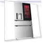 29 Cu. Ft. Stainless 4-Door Counter-Depth French Door Smart Refrigerator — Mini Fridges, LG