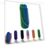Spiked Texture Keychain Set — Blocks, yanglema