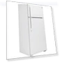 White Top-Freezer Refrigerator — Mini Fridges, Lowes