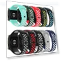 Breathable Silicone Smart Watch Strap — Smartwatch Straps, Manjie