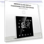 Digital Thermostat with Touch Screen — Home Climate Control, Rainbow Rain