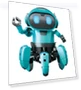Hatsune Miku Edition Six-Legged Robot — Interactive Figures & Robots, Elekit