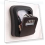 Wall-mounted key box with code lock — Lock Boxes, Jsite