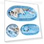 Water Cooling Pet Mat with Floating Fish — Mats, Lexile