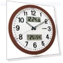 Analog Wall Clock with Illumination — Clocks, MJ Select