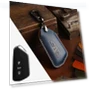 Genuine Leather Smart Car Key Cover — Clothing, Auto Parts Decorate