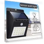 LED Solar Light Outdoor Wall Lamp — Outdoor Security & Flood Lighting, JUDING