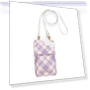 Hello Kitty Dress Tartan Design Series Smartphone Shoulder Bag — Pouches, Sanrio