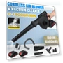 1000W 2-in-1 Cordless Electric Blower Vacuum — Leaf Blowers & Vacuums, Ideal Power Tool
