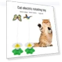 Flying Butterfly and Hummingbird Automatic Cat Teaser Wand — Cat Playthings, AI Supermarket