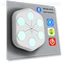 Smart Bluetooth Music Boxing Wall Target — Boxing Training Gear, FluxZone
