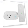 Bluetooth Surface Switch with Smart Plug/Gateway — Automated Timers, Intermatic