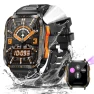 Military Smart Watch with LED Flashlight and UV Light — Smart Watch, LaNikar