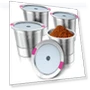 Universal Stainless Steel K Cup Reusable Coffee Pods — Coffee Pod Holders, AIMONE