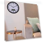 Classic Wall Clock with Date and Temperature — Desk & Shelf, Kitchen Accs