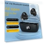 Bluetooth 5.3 Ear Clip Headset with Display — Headsets, AI Supermarket