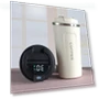 Insulated Stainless Steel Smart Coffee Mug — Beverage Warmers, TOP MALL-005